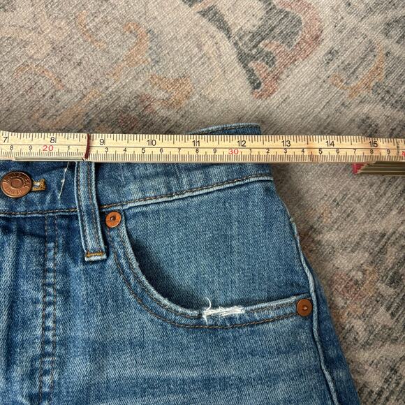Madewell High Rise Denim Shorts Women's 24 - Picture 6 of 8
